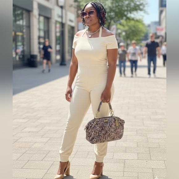 Coach Madison Embossed Python Python Sophia Satchel NWOT - Picture 3 of 17